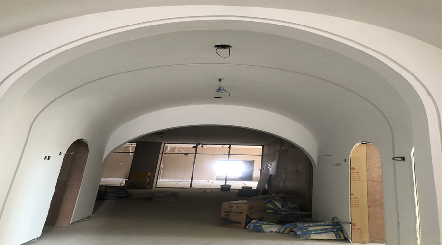 佛山市禪城區(qū)中心醫(yī)院采購飾紀(jì)上品GRG天花項目