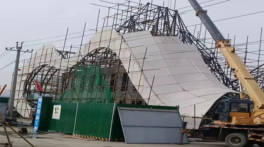 GRC構(gòu)件安裝中 GRC構(gòu)件安裝中