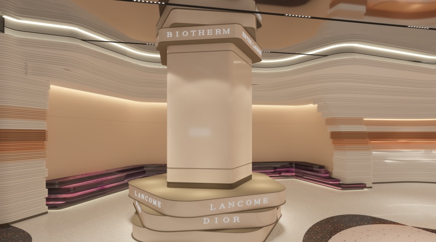 GRG背景墻造型 GRG背景墻造型