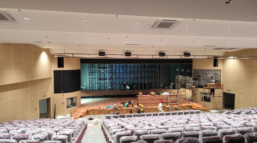 廣州黃埔會元中學(xué)GRG報告廳造型 廣州黃埔會元中學(xué)GRG報告廳造型