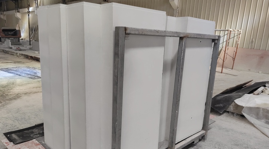 廣西梧州風電儲能GRC包柱子工程 廣西梧州風電儲能GRC包柱子工程