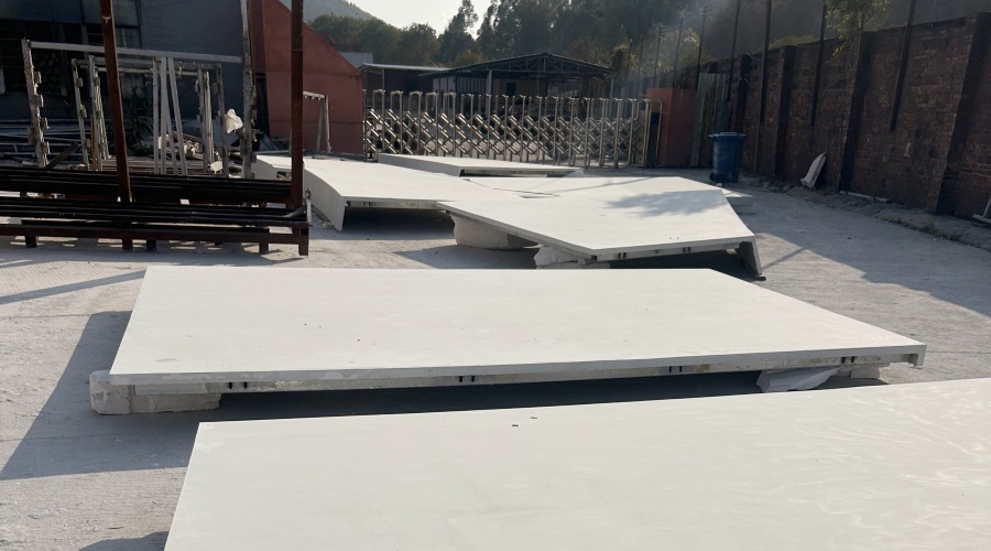 廣清大型工業(yè)園廠房UHPC門(mén)頭幕墻造型 廣清大型工業(yè)園廠房UHPC門(mén)頭幕墻造型