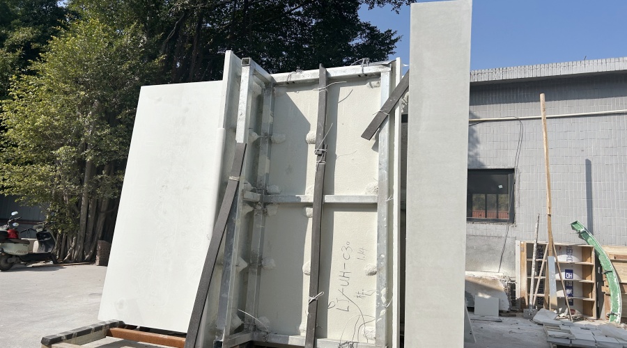 廣清大型工業(yè)園廠房UHPC門(mén)頭幕墻造型 廣清大型工業(yè)園廠房UHPC門(mén)頭幕墻造型