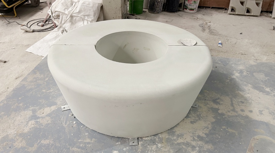 UHPC坐凳樹池 UHPC坐凳樹池